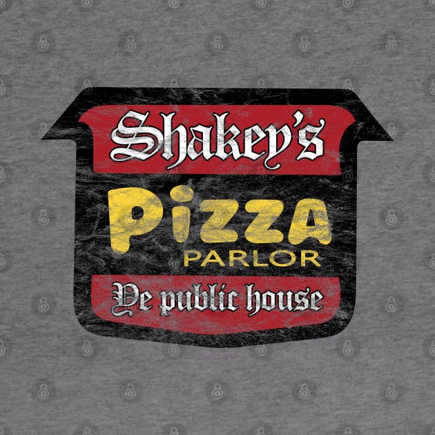 Shakey's Pizza Parlor (distressed) by Doc Multiverse Designs